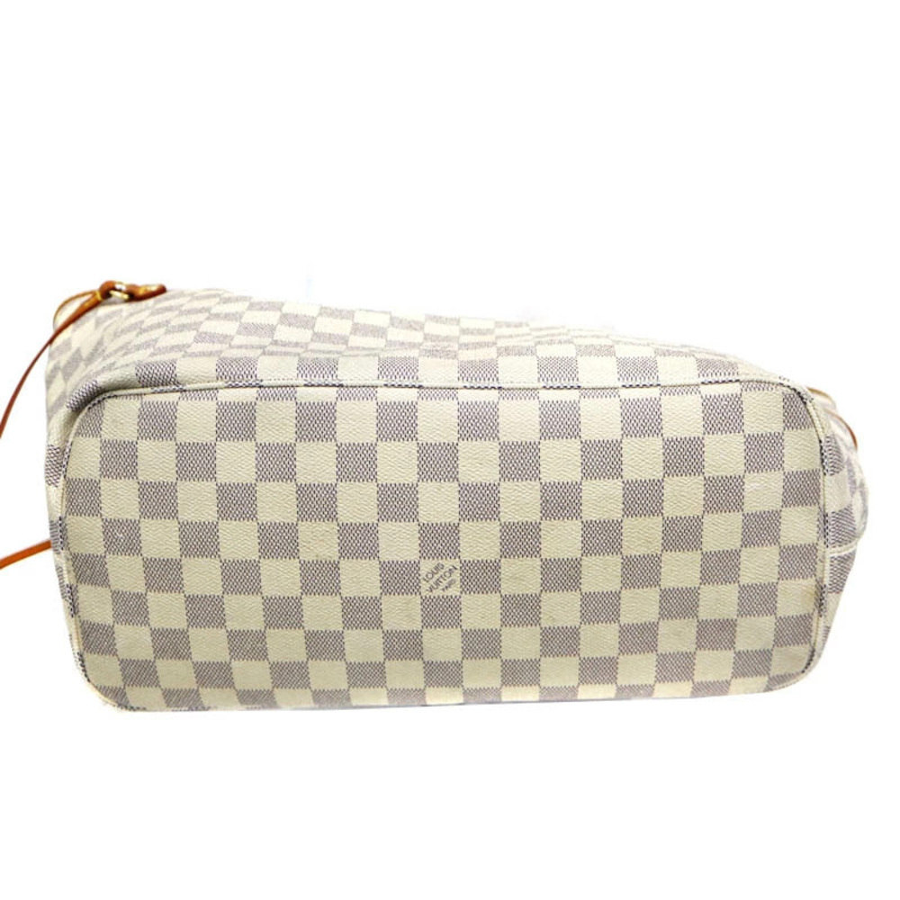 Louis Vuitton Neverfull Damier Azur White - Picture 5 of 6